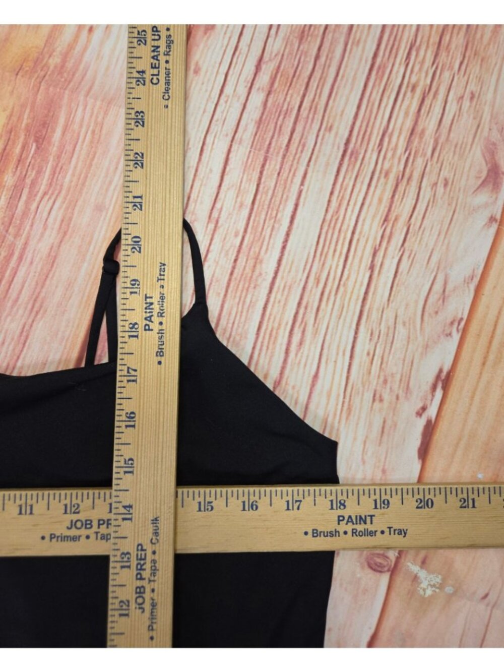 Nine West Black Spaghetti Strap Cami Tank Top Size XL - Picture 6 of 6